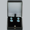 Stephen Webster Turquoise Diamond Earrings in Box