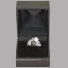 Gorgeous Tahitian pearl cocktail ring in box