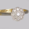 Edwardian Diamond Cluster Ring hallmarked