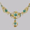Victorian 15ct Gold Turquoise Necklace