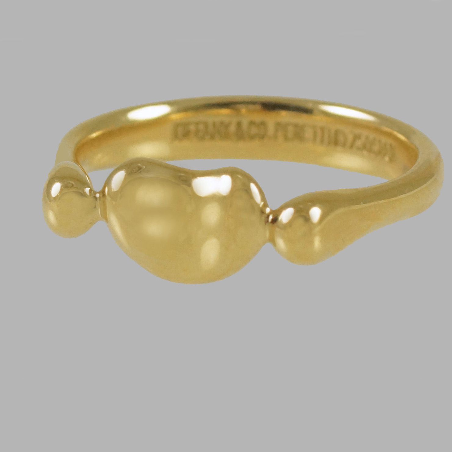 Tiffany & Co Elsa Peretti 18ct Gold Bean Ring