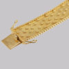 Rolex 18 ct gold watch strap with safety clips