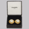 Vintage Chanel pearl earrings in box