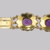 Victorian amethyst bracelet clasp