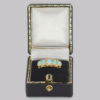 Opal and Diamond Ring in box
