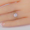 Vintage Diamond Cluster Ring Size M