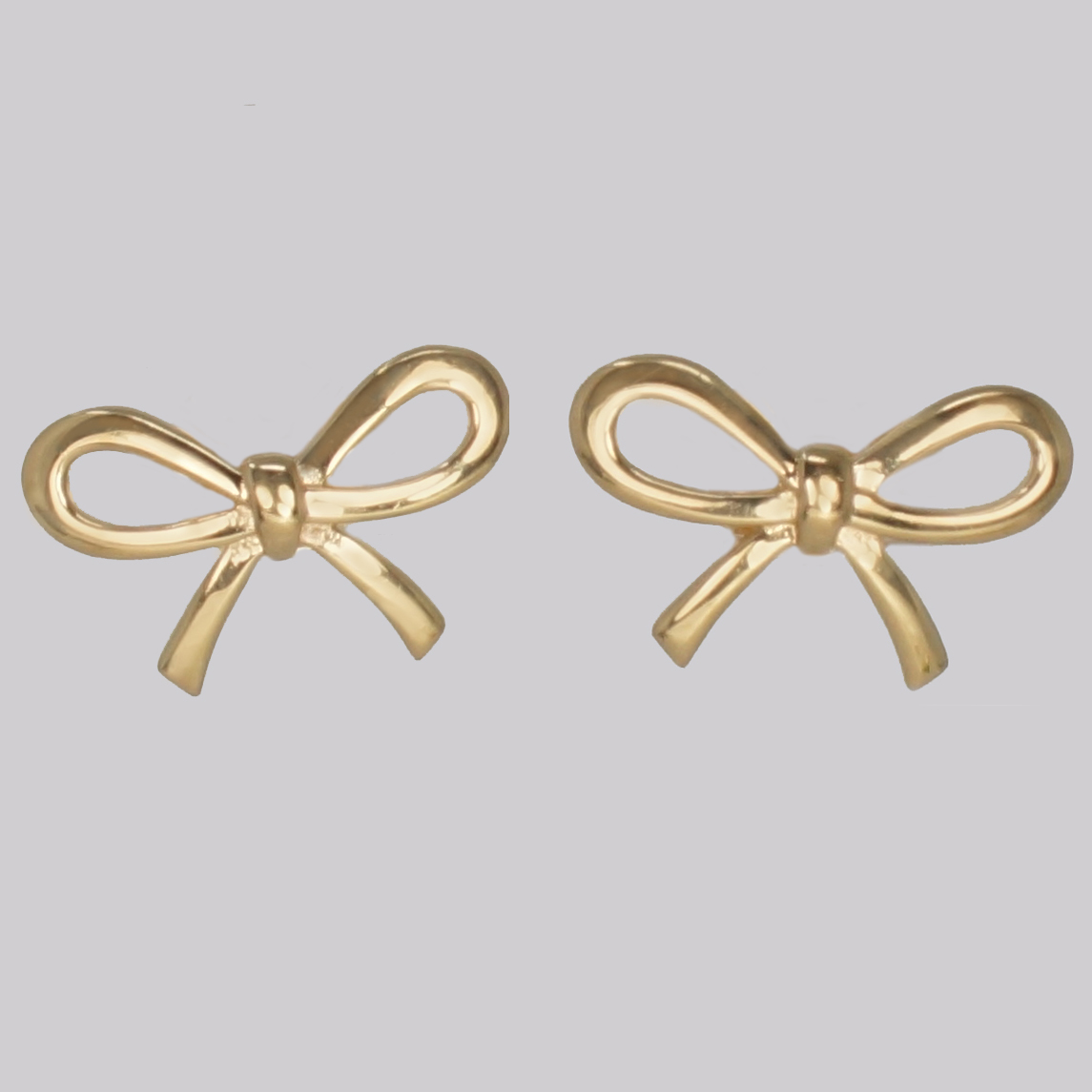 Little Bow earrings - Barn red everyday jewellery contemporary enamel  earrings, minimal jewellery – AZGA