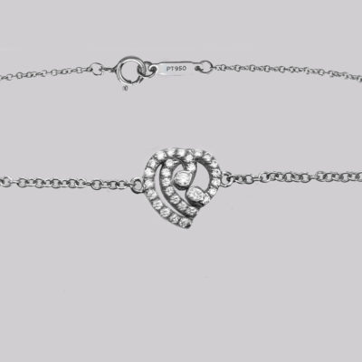 Tiffany & Co. Diamond Heart Bracelet