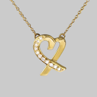 Paloma Picasso Diamond Heart Necklace