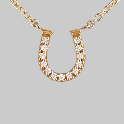 Tiffany Horseshoe Diamond Necklace