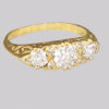 Victorian diamond engagement ring