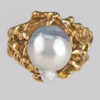 Arthur King pearl ring