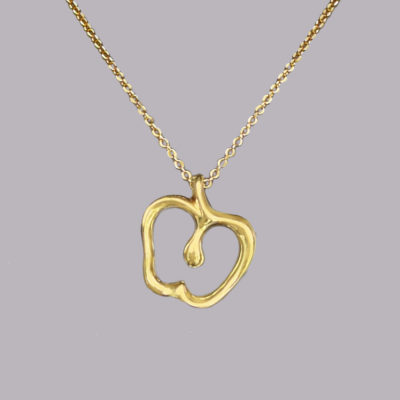 Elsa Peretti 18ct Gold Apple Pendant
