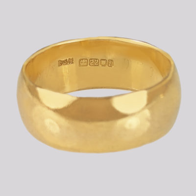 Vintage 22ct Gold Wedding Ring