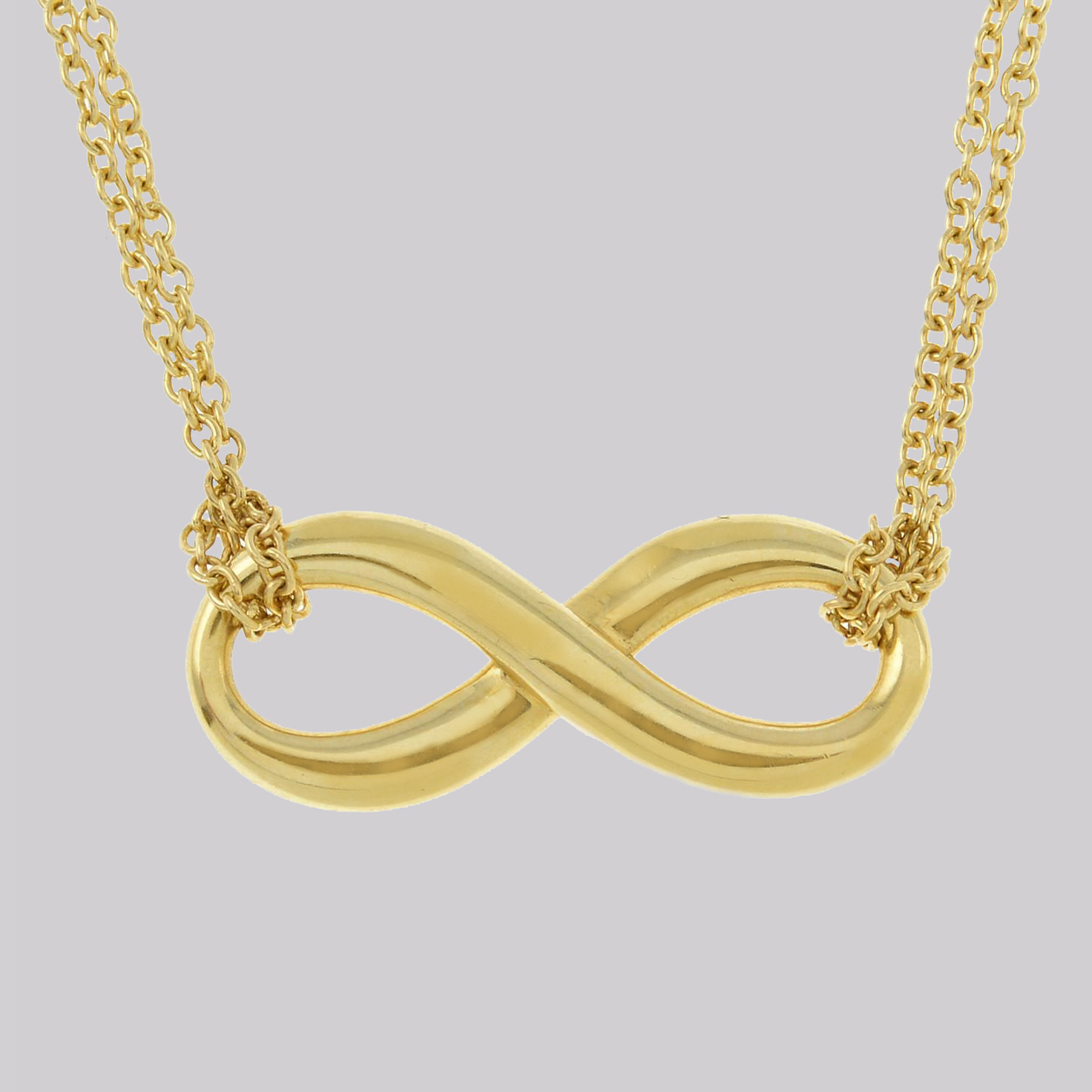 Tiffany 18ct Gold Infinity Necklace The Chelsea Bijouterie
