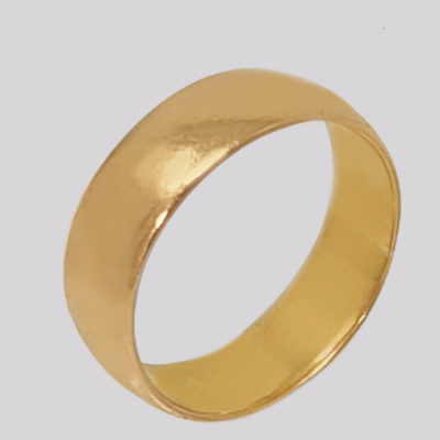 22ct Gold Antique Wedding Ring