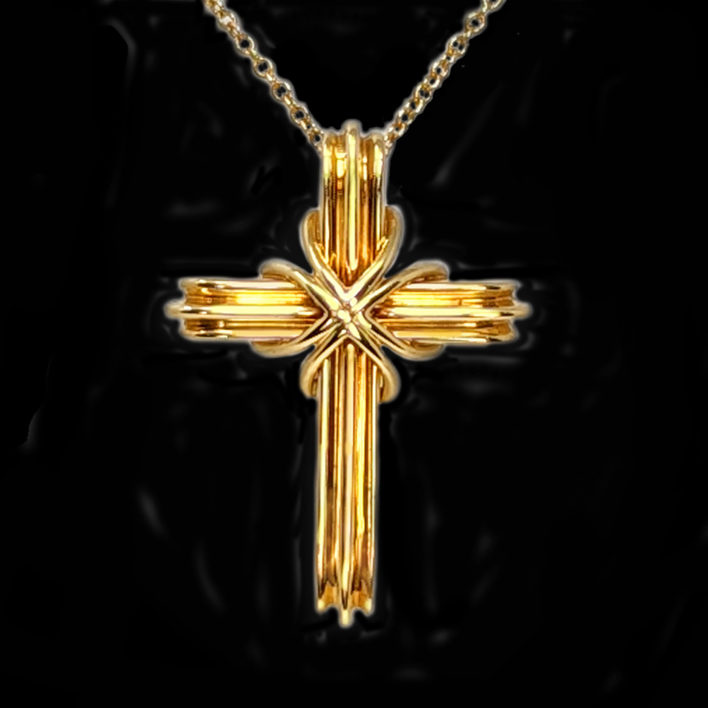Mens Gold Cross Pendant - Dracakis Jewellers | Dracakis Jewellers