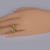 Kutchinsky Diamond and Sapphire Ring