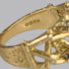 Kutchinsky diamond sapphire ring