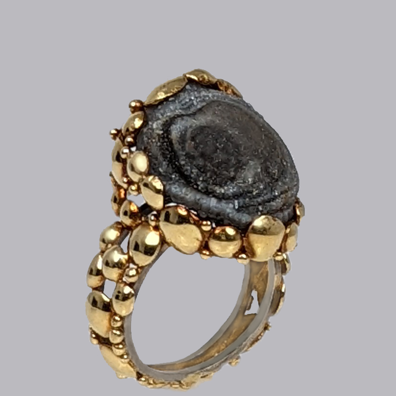 Vintage Abstract Cocktail Ring