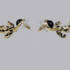 Chanel Leopard CC Dangle Earrings