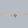Antique Pearl Necklace with Diamond Clasp