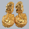 Roberto Coin Nugget Earrings Hallmarked