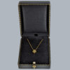 Tiffany 18ct Gold Roman Cross Necklace in Box