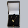 Paloma Picasso 18ct Gold Loving Heart Necklace in Box