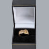 Antique 18ct Gold Buckle Ring in Box