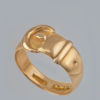 Antique 18ct Gold Buckle Ring