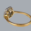 Vintage Diamond Cluster Ring 22ct Gold