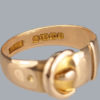 Antique 18ct Gold Buckle Ring Hallmarked