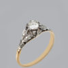Antique Diamond Solitaire Engagement Ring