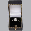 Vintage Diamond Solitaire Engagement Ring in Box