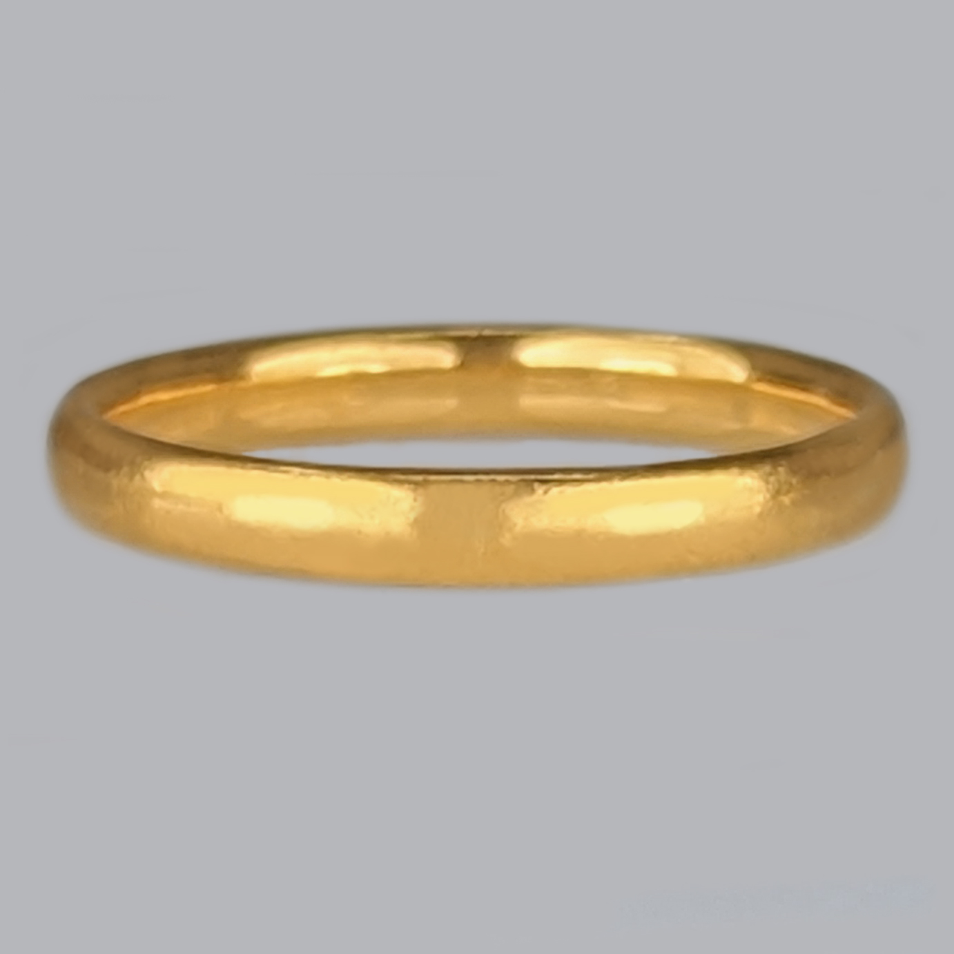 Victorian 22ct Wedding Ring 1885 - The Chelsea Bijouterie
