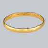 Victorian 22ct Wedding Ring Chester1844 Hallmarked