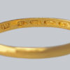 Victorian 22ct Wedding Ring Chester1844 Hallmarked