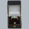 Victorian Opal and Diamond Ring in Box