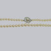 Vintage Single Strand Pearl Necklace with Clasp