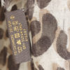 Louis Vuitton Leopard Print Scarf with label