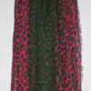 Louis Vuitton Leopard Print Scarf with Label on Hanger