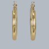 9ct Gold Vintage Hoop Earrings