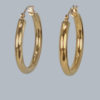 9ct Gold Vintage Hoop Earrings