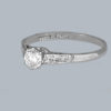 Vintage Diamond Solitaire Ring 1930s