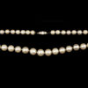 Vintage Pearl Necklace Diamond Clasp