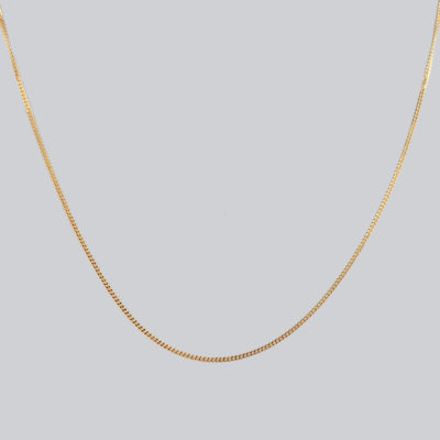 Unoaerre 9ct Gold Curb Link Chain