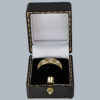 Victorian 18ct Gold Trilogy Gypsy Ring in Box