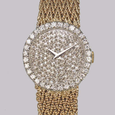 Bueche Girod for Roy King Diamond Bracelet Watch