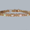 Antique Opal Gate-link Bracelet